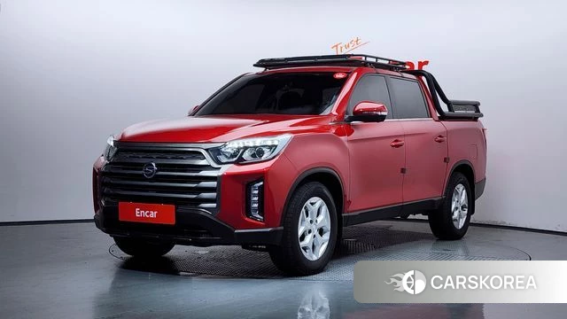 Ssangyong The New Rexton Sport 2021 Красный из Кореи