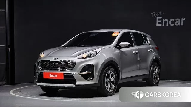 Kia Sportage The Bold 2021 Серебристо-серый из Кореи