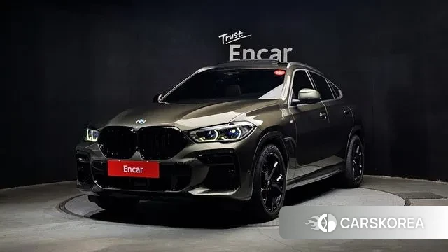 BMW X6 (G06) 2022 Песочный из Кореи