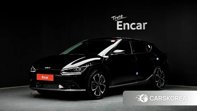 Kia EV6 2023 Черный из Кореи