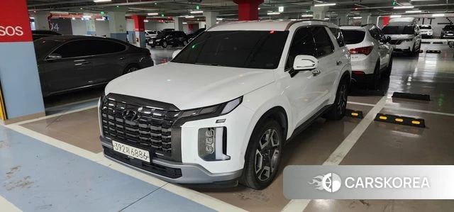 Hyundai The New Palisade 2023 Белый из Кореи
