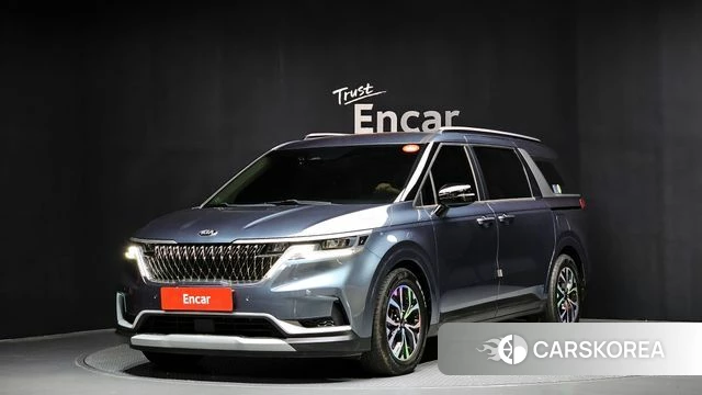 Kia Carnival 4th generation 2021 Синий из Кореи
