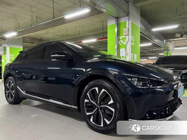 Kia EV6 2021 Синий из Кореи