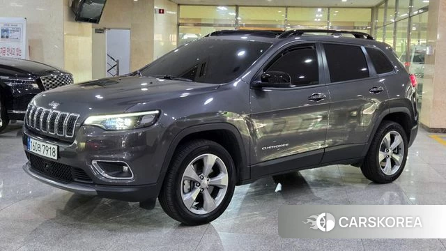 Jeep Cherokee (KL) 2022 Черный из Кореи