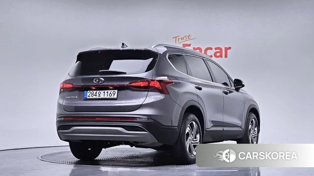 Hyundai The New Santa Fe 2022 Серый из Кореи