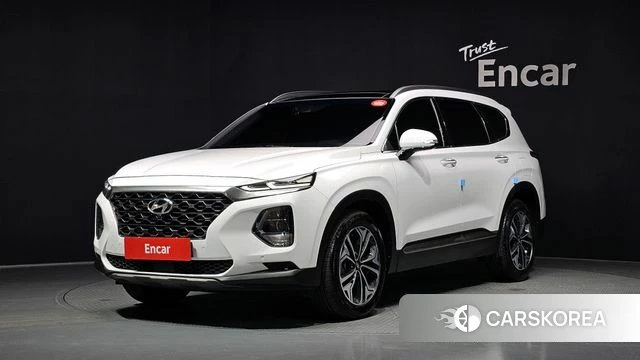 Hyundai Santa Fe TM 2018 Белый из Кореи