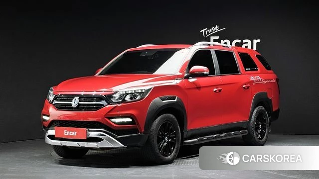 Ssangyong Rexton Sports 2021 Красный из Кореи
