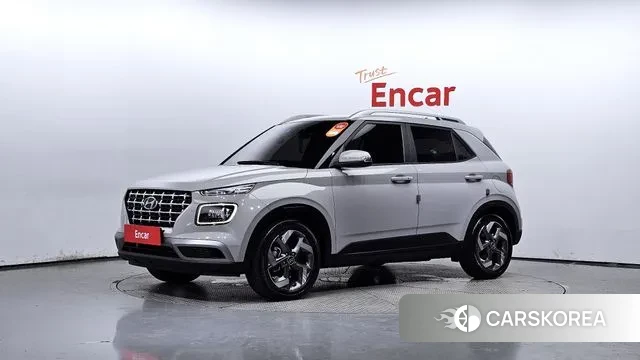 Hyundai Venue 2022 Серебристо-серый из Кореи