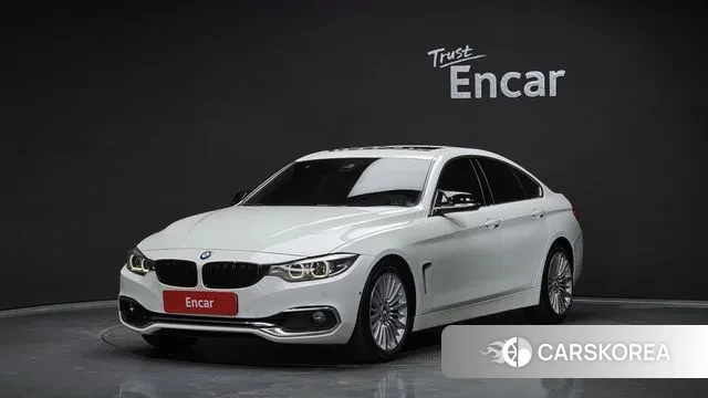BMW 4 Series (F32) 2018 Белый из Кореи