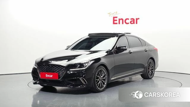 Genesis G80 2018 Черный из Кореи