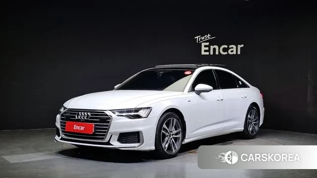 Audi A6 (C8) 2023 Белый из Кореи