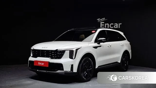 Kia The New Sorento 4th Generation 2024 Белый из Кореи