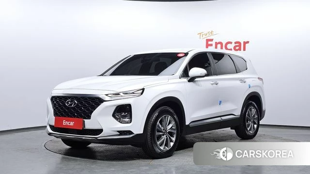 Hyundai Santa Fe TM 2020 Белый из Кореи
