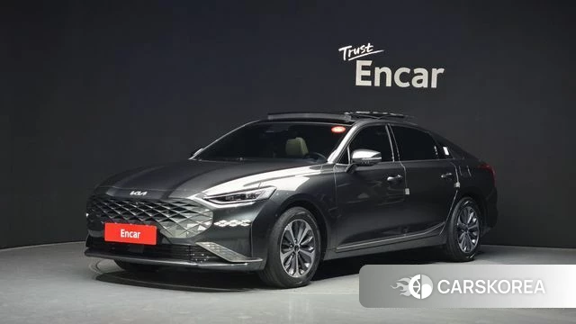 Kia K8 Hybrid 2022 Серый из Кореи