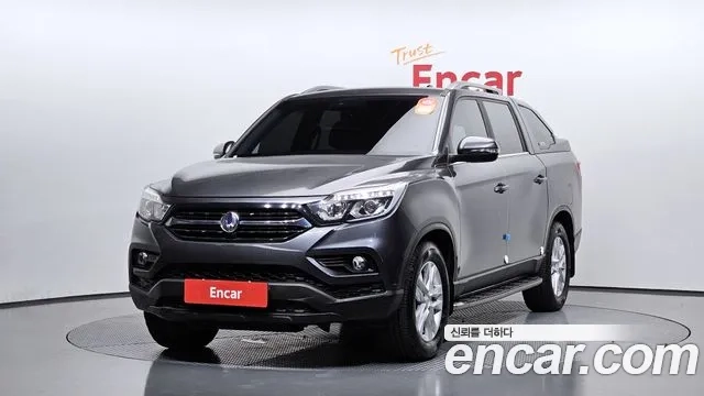 Ssangyong Rexton Sports 2018 Серый из Кореи