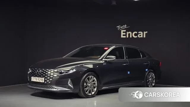 Hyundai The New Grandeur IG Hybrid 2021 Черный из Кореи