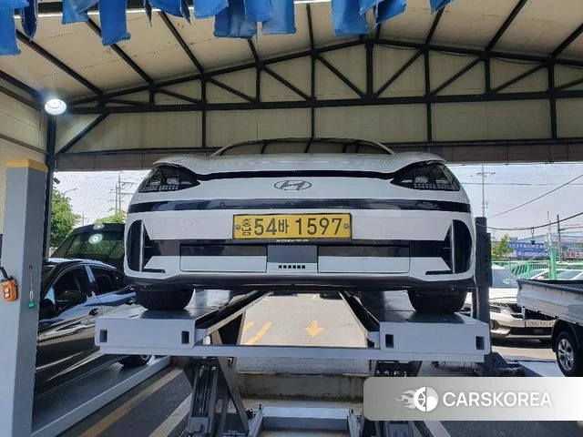 Hyundai Ionic 6 2024 Белый из Кореи