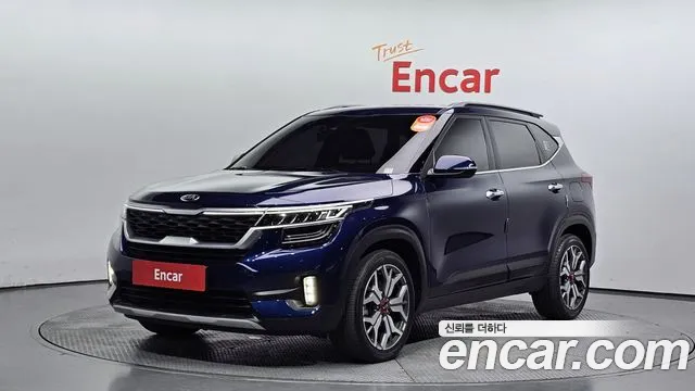 Kia Seltos 2019 Синий из Кореи