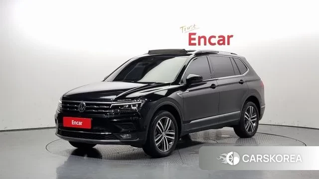 Volkswagen Tiguan Allspace 2020 Черный из Кореи