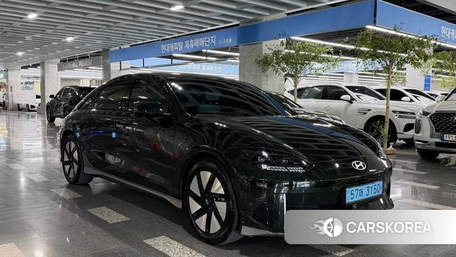 Hyundai Ionic 6 2023 Серый из Кореи