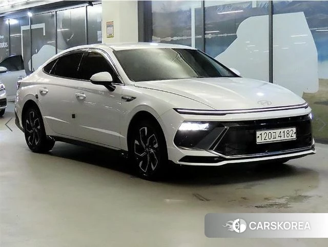 Hyundai Sonata D Edge (DN8) 2024 Белый из Кореи