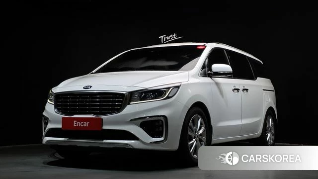 Kia The New Carnival 2020 Белый из Кореи