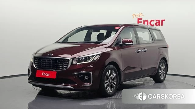 Kia The New Carnival 2018 Красный из Кореи