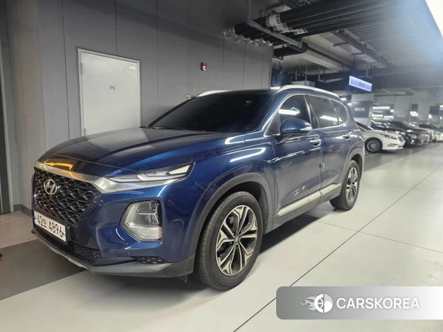 Hyundai Santa Fe TM 2018 Синий из Кореи