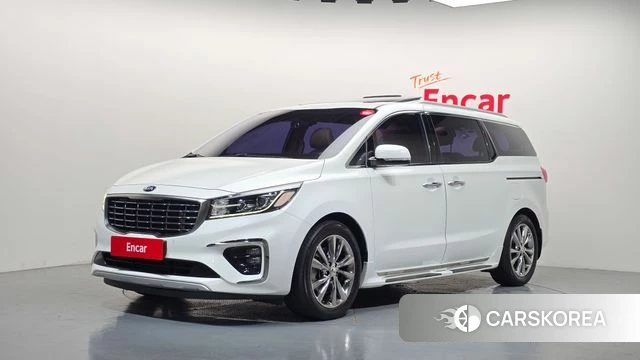 Kia The New Carnival 2019 Белый из Кореи