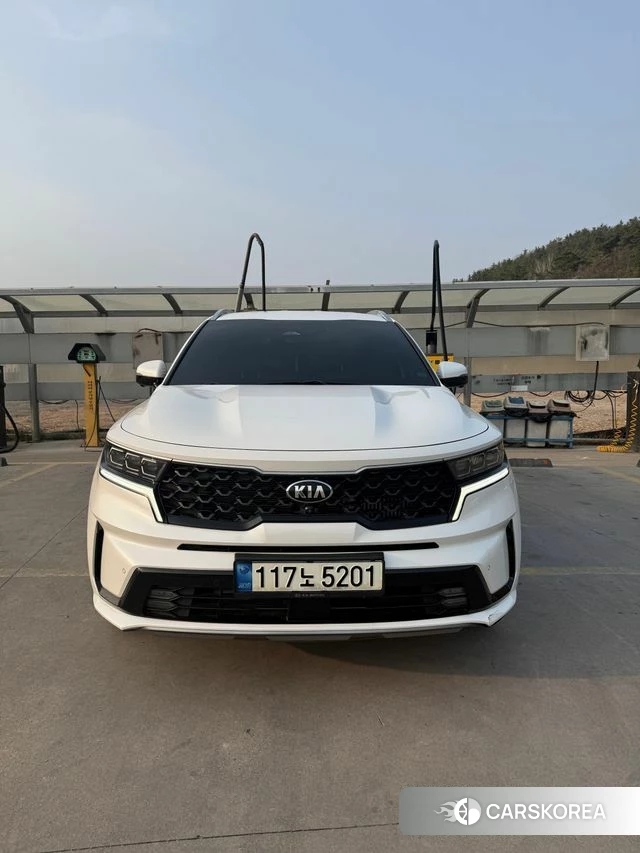 Kia Sorento 4th Generation 2021 Белый из Кореи