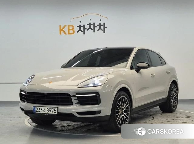Porsche Cayenne (PO536) 2021 Жемчужный цвет из Кореи