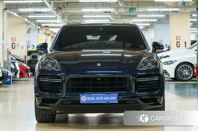 Porsche Cayenne (PO536) 2021 Синий из Кореи