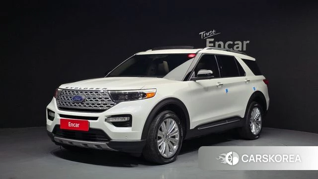 Ford Explorer 6th Generation 2020 Белый из Кореи