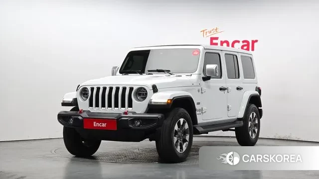 Jeep Wrangler (JL) 2021 Белый из Кореи
