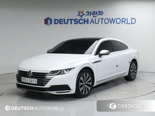 Volkswagen Arteon 2019 Белый из Кореи