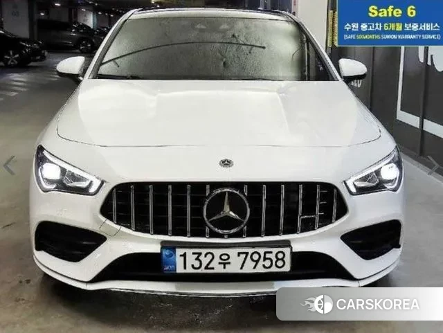 Mercedes-Benz CLA-Class C118 2021 Белый из Кореи
