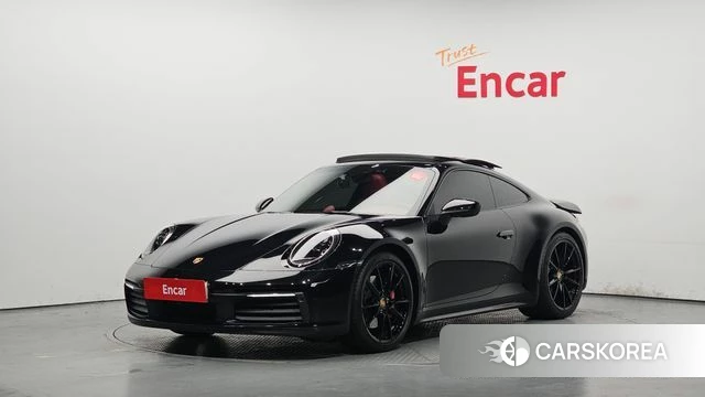 Porsche 911(992) 2021 Черный из Кореи