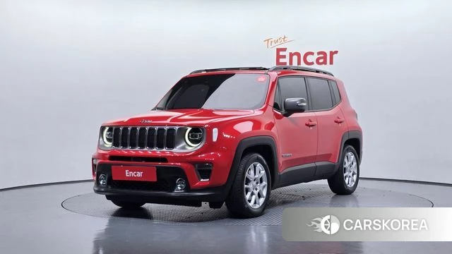 Jeep Renegade 2021 Красный из Кореи