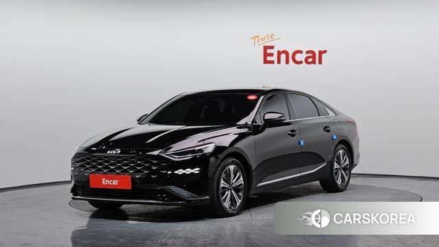 Kia K8 Hybrid 2022 Черный из Кореи