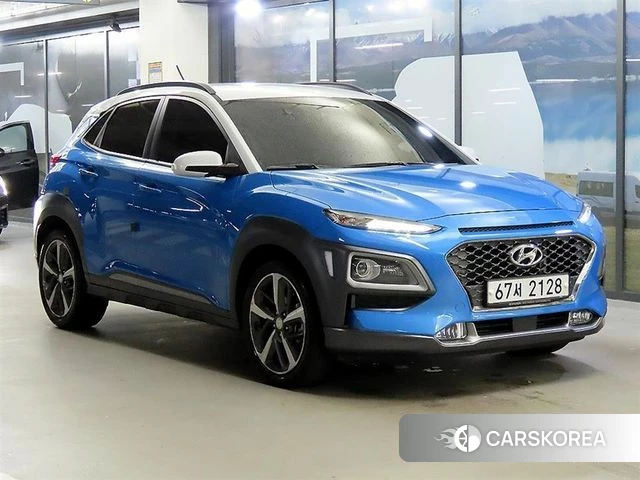 Hyundai Kona 2018 Синий из Кореи