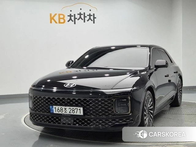 Hyundai Grandeur Hybrid (GN7) 2023 Черный из Кореи