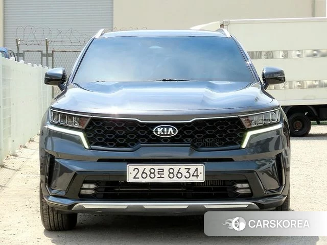 Kia Sorento 4th Generation 2020 Серый из Кореи