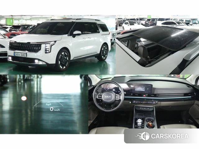 Kia The New Carnival 4th Generation 2024 Белый из Кореи