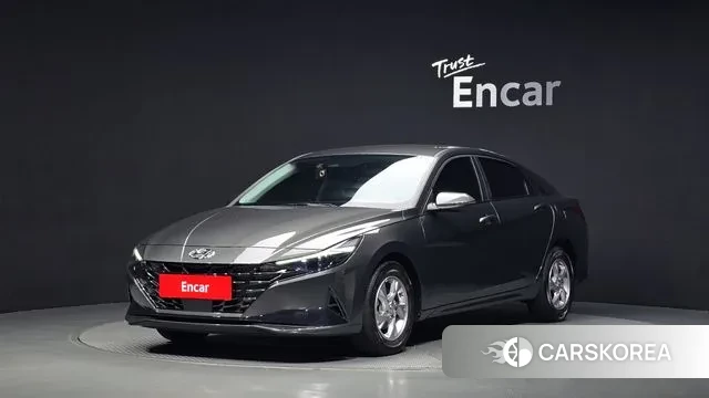 Hyundai Avante (CN7) 2021 Серый из Кореи