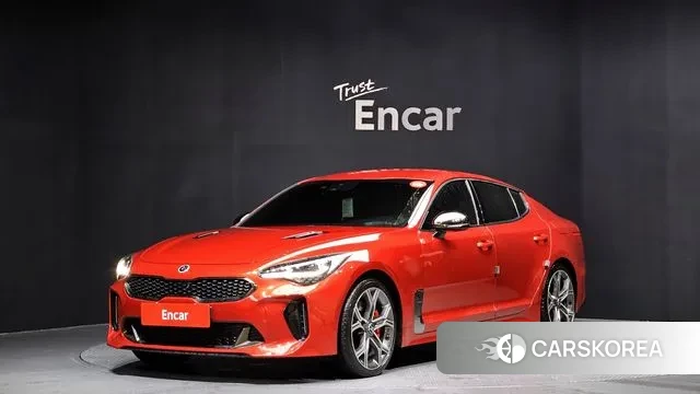 Kia Stinger 2019 Красный из Кореи