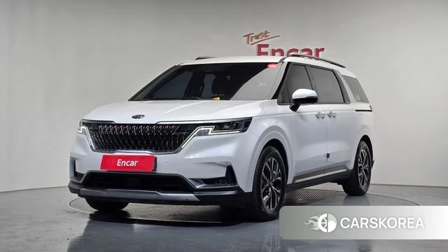 Kia Carnival 4th generation 2021 Белый из Кореи