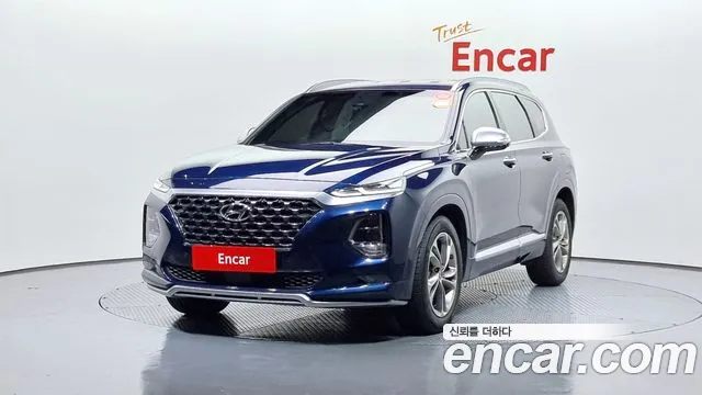 Hyundai Santa Fe TM 2019 Синий из Кореи