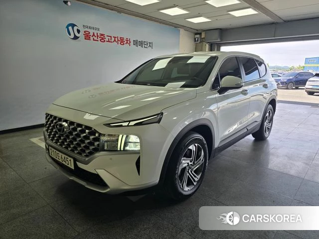 Hyundai The New Santa Fe 2021 Белый из Кореи