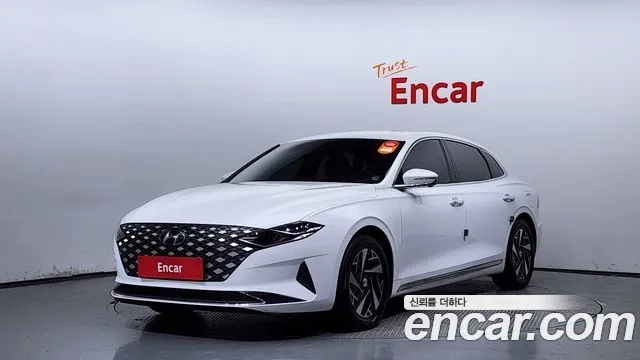 Hyundai The New Grandeur IG Hybrid 2022 Белый из Кореи