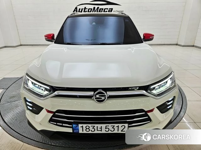 Ssangyong Beautiful Korando 2021 Белый из Кореи